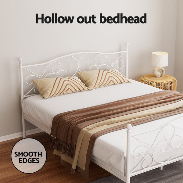 Artiss Bed Frame Queen Size Metal Frame GROA Artiss