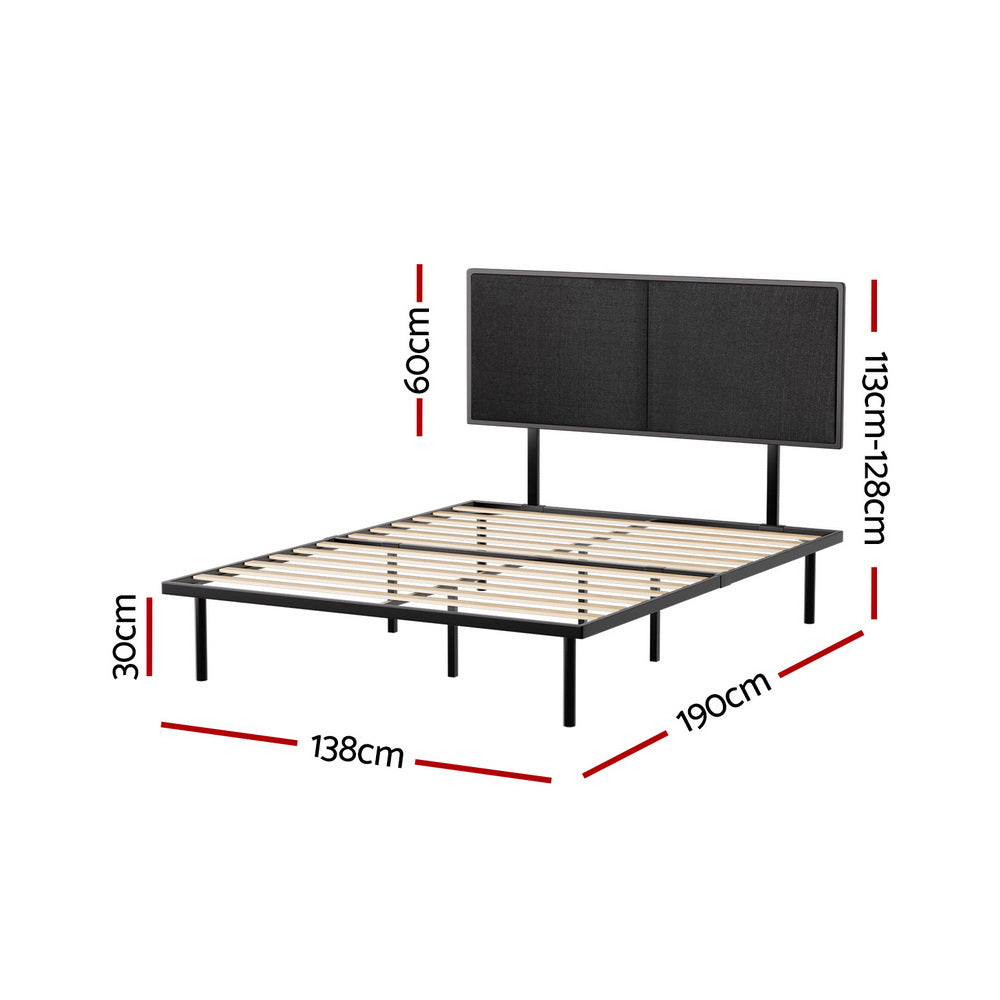 Artiss Bed Frame Double Size Metal Frame NOE Artiss