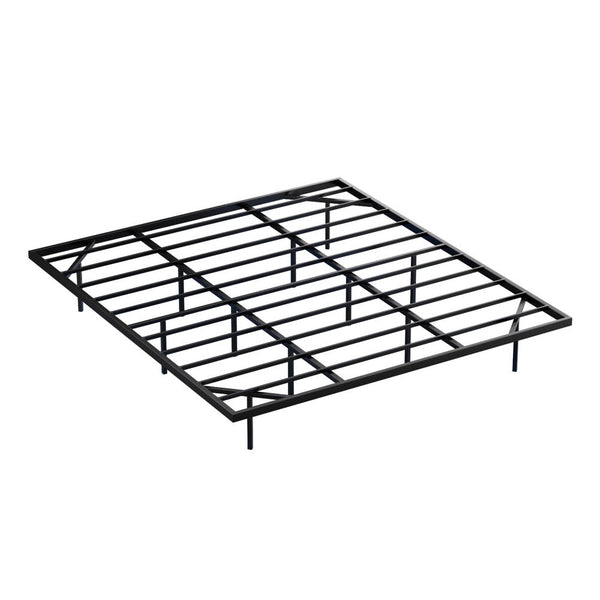Artiss King Bed Frame,Floating Metal Bed Frame with Smart LED Lights - Sturdy Metal Platform Bed Base, Silent Design, Tool-Free Assembly, 300KG Capacity for Home/Hotel/Master Bedroom Artiss