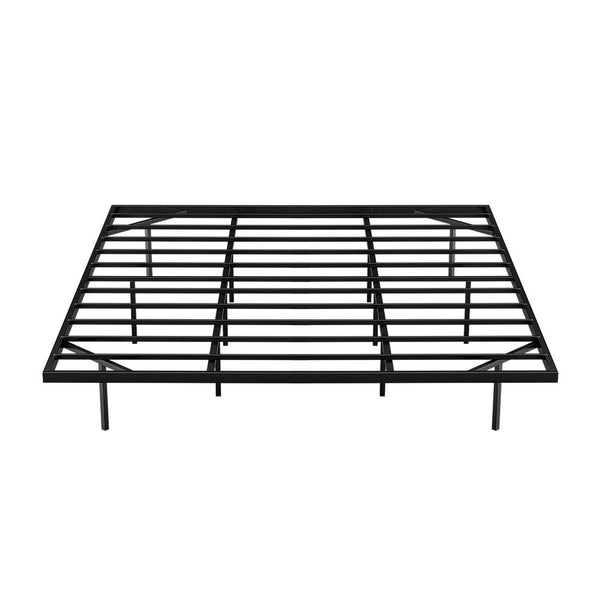 Artiss King Bed Frame,Floating Metal Bed Frame with Smart LED Lights - Sturdy Metal Platform Bed Base, Silent Design, Tool-Free Assembly, 300KG Capacity for Home/Hotel/Master Bedroom Artiss
