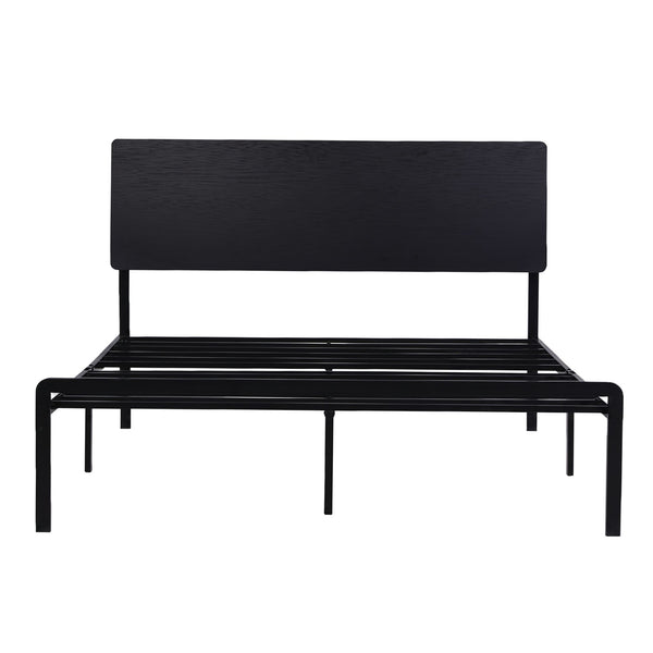 Artiss Bed Frame Queen Size LED Metal Bed Base with Charging Station LAN Awezingly