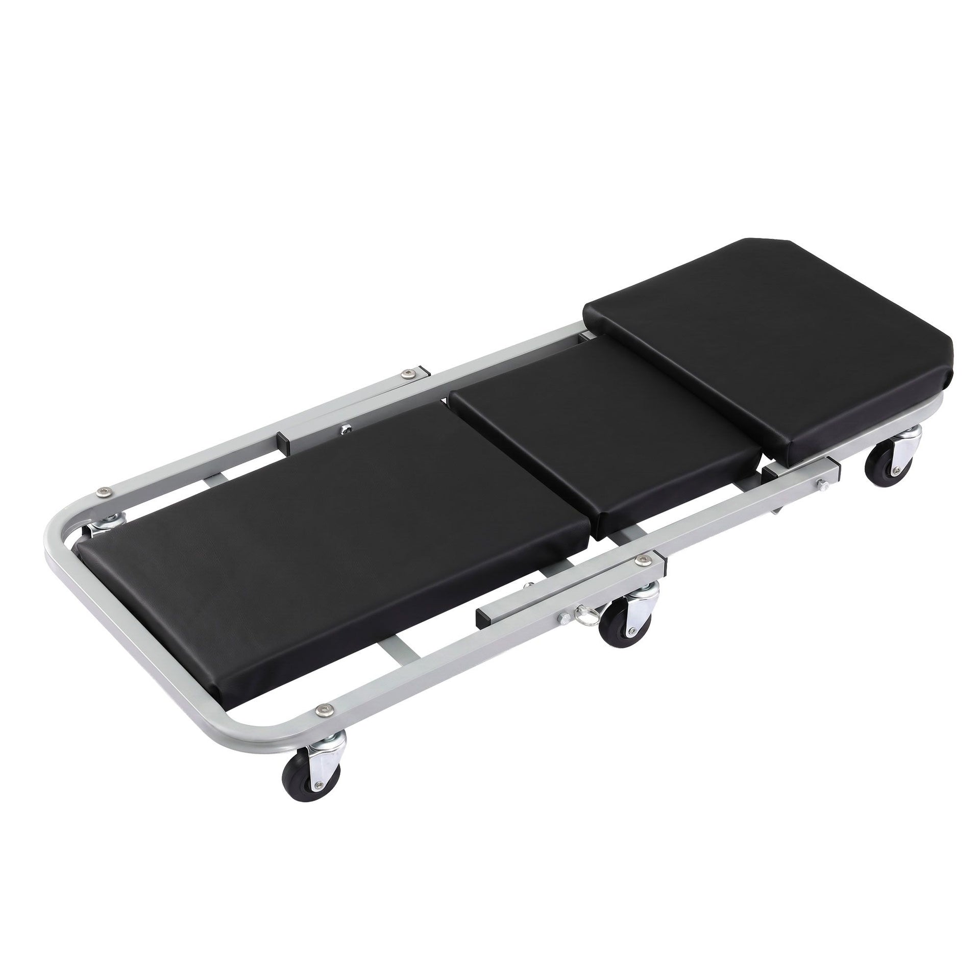 Giantz Garage Creeper 2-in-1 Mechanic Stool Rolling Automotive Z Creeper Seat Awezingly