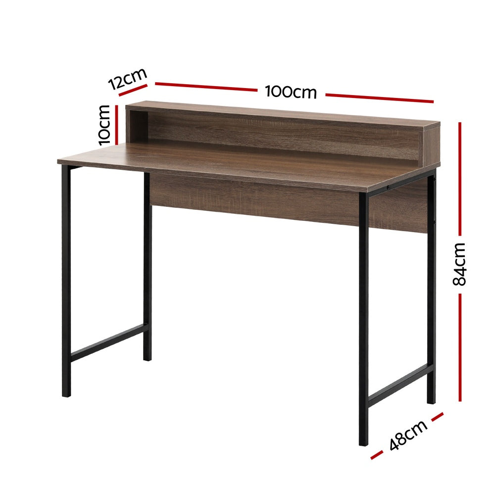 Artiss Computer Desk Metal Study Student Office Table Artiss