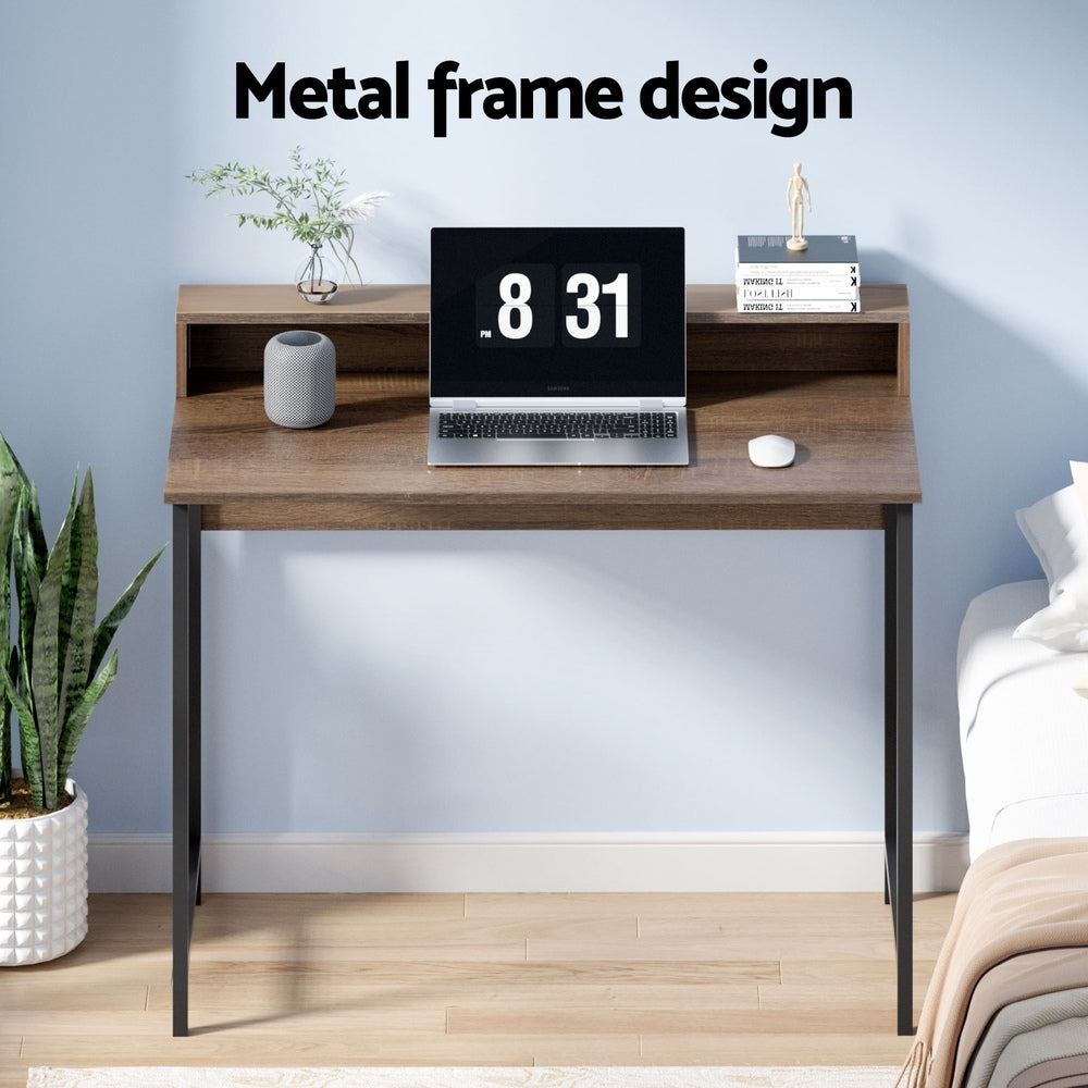 Artiss Computer Desk Metal Study Student Office Table Artiss