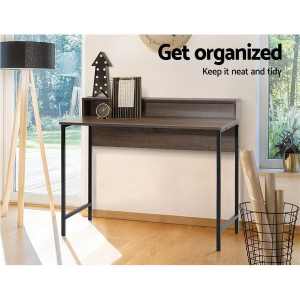 Artiss Computer Desk Metal Study Student Office Table Artiss