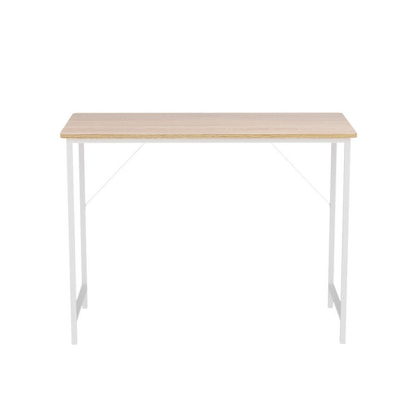 Artiss Minimalist Metal Desk - White Artiss