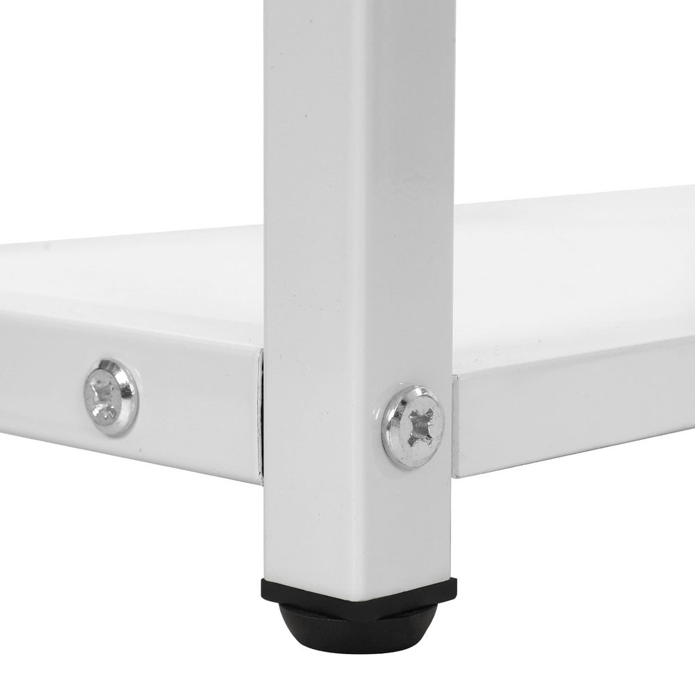 Artiss Computer Desk Drawer Shelves Study Table 120CM White Artiss