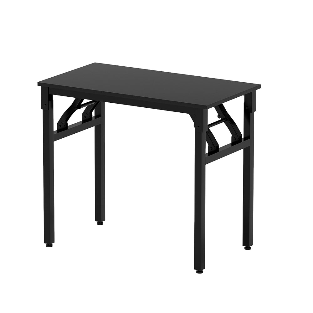 Artiss Computer Desk Laptop Table Bookshelf Desk Storage Rack Office Study Black Artiss
