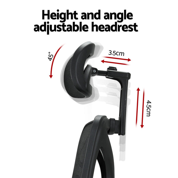 Artiss Computer Desk L-Shape Study Desks Ergonomic Office Chair Mesh Chairs Artiss