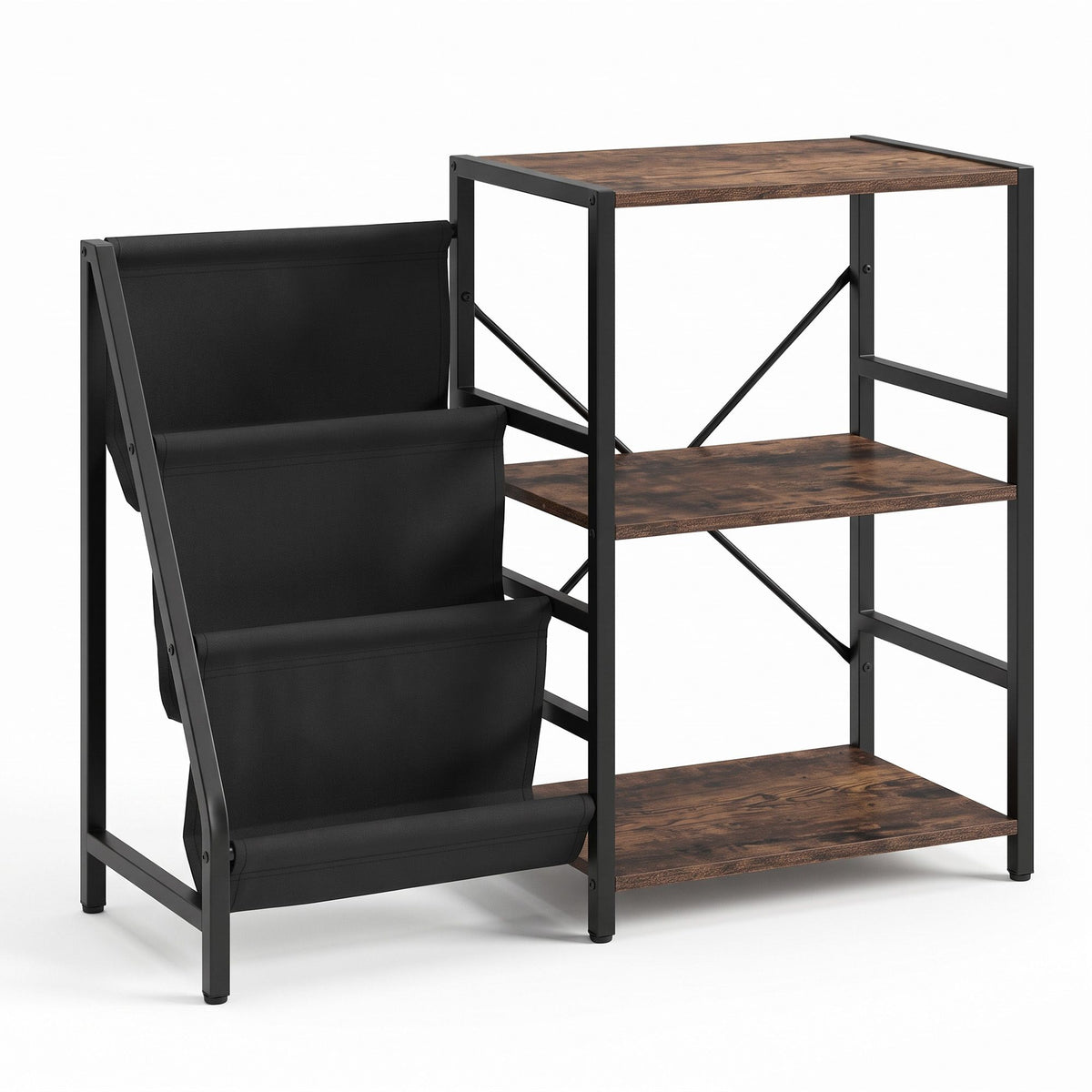 Artiss Record Player Stand with 3-Tier Vinyl Record Storage Turntable Stand Awezingly