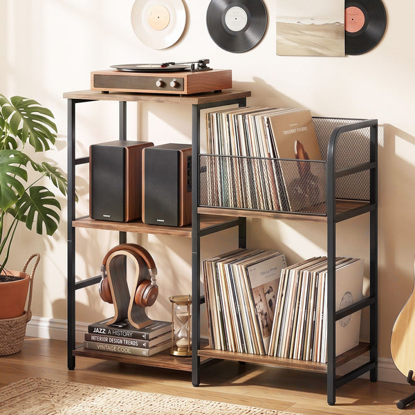 Artiss Record Player Stand with Vinyl Record Storage Turntable Stand Awezingly