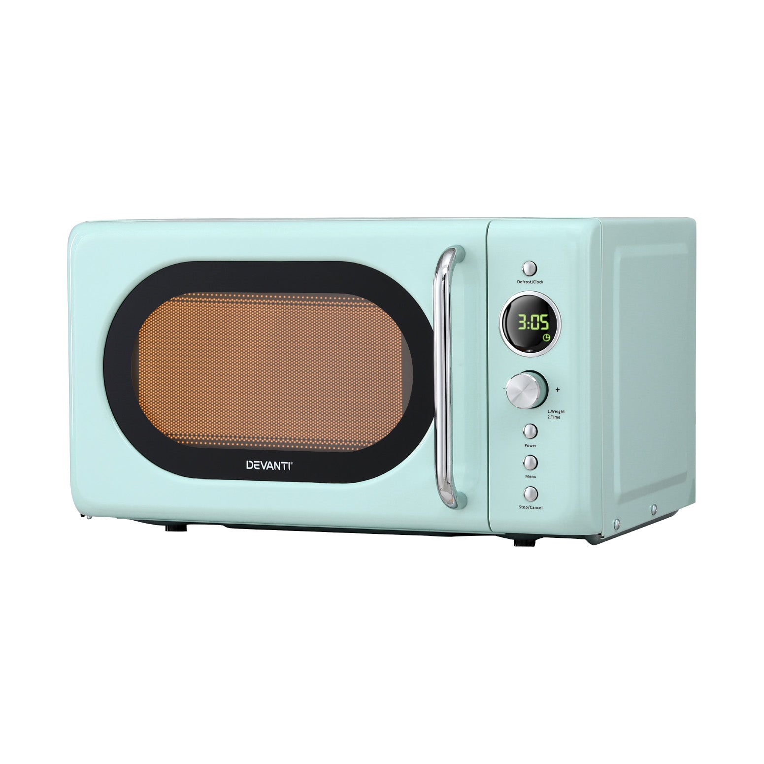 Devanti 20L Microwave Oven 700W Green Awezingly