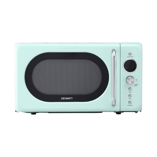Devanti 20L Microwave Oven 700W Green Awezingly