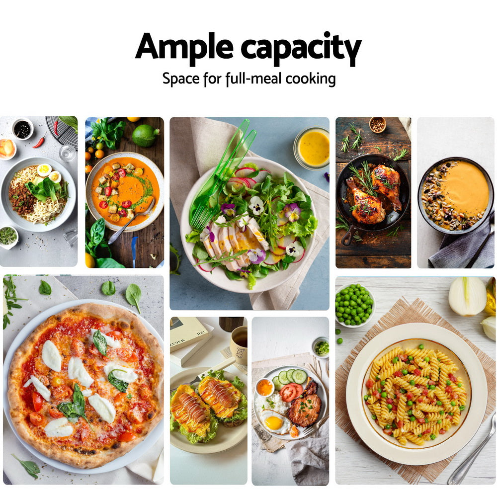 Devanti 20L Microwave Oven 800W White DEVANTI