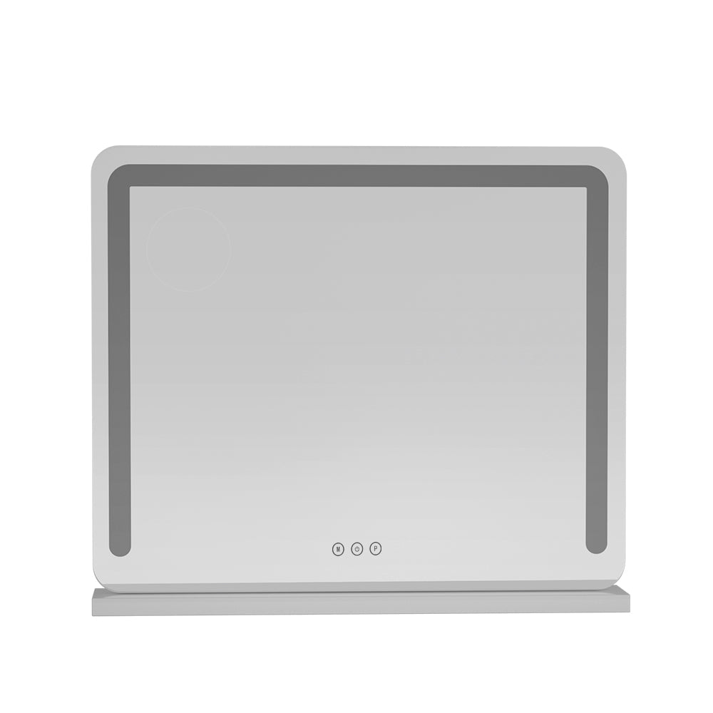 Embellir Makeup Mirror With Light Hollywood Vanity LED Mirrors White 50X60CM Embellir