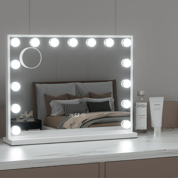Embellir Makeup Mirror Hollywood 58x45cm 15 LED Time Does not apply