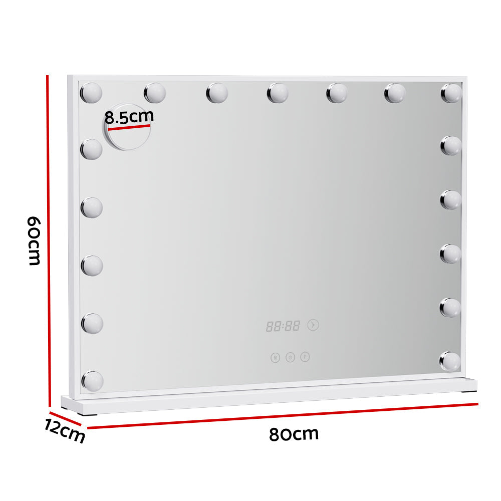 Embellir Makeup Mirror Hollywood 80x60cm 17 LED Time Does not apply