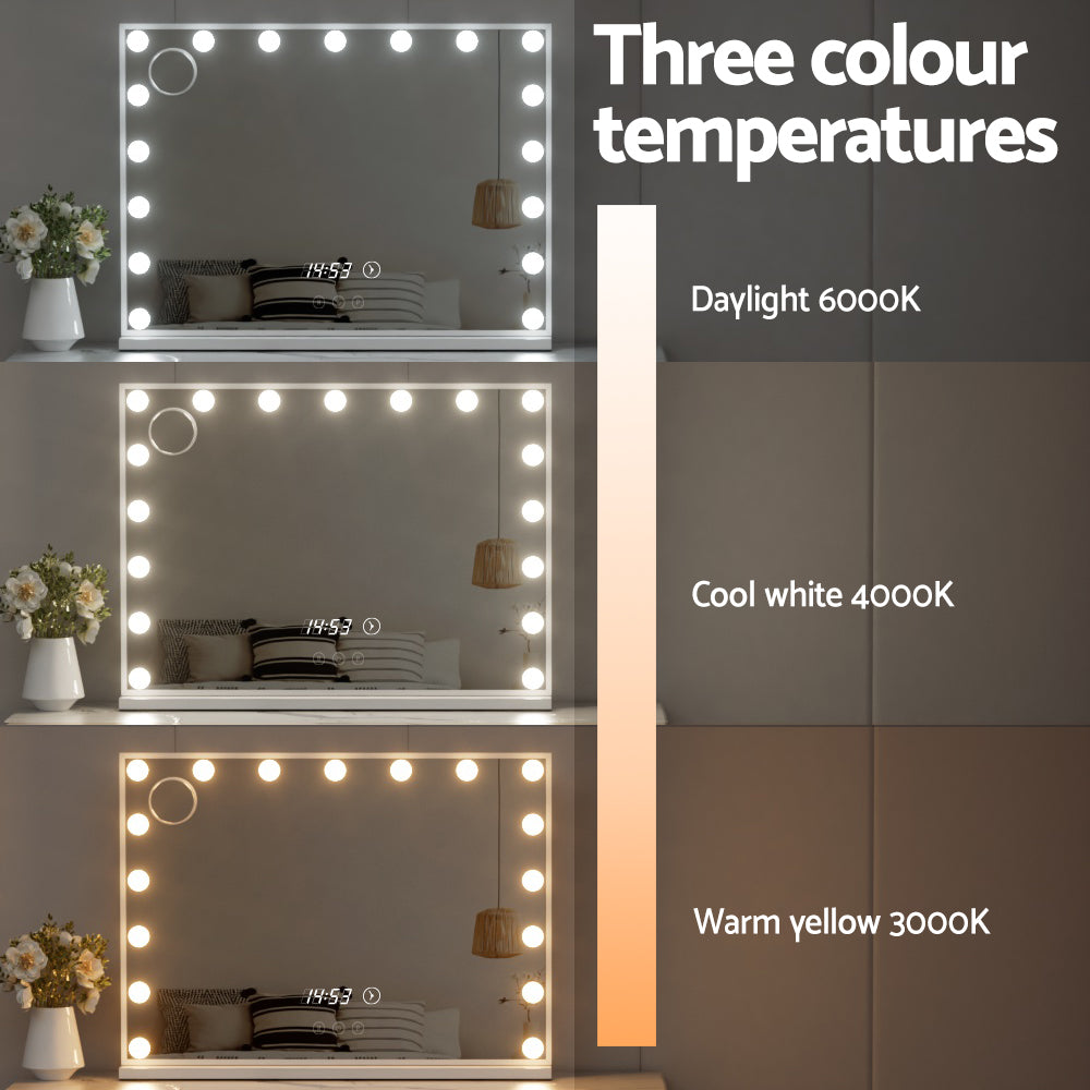 Embellir Makeup Mirror Hollywood 80x60cm 17 LED Time Does not apply
