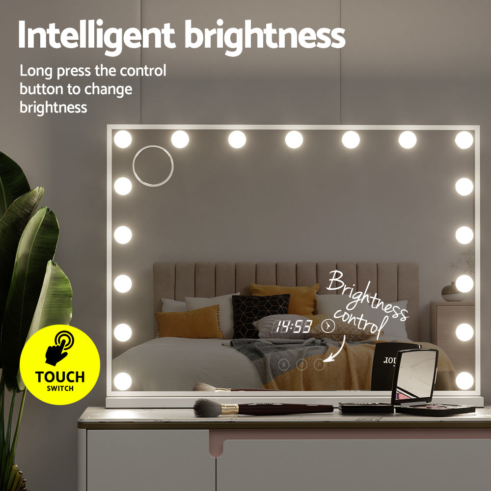 Embellir Makeup Mirror Hollywood 80x60cm 17 LED Time Does not apply