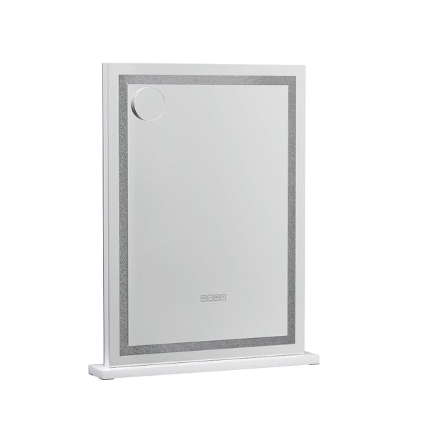 Embellir Bluetooth Makeup Mirror 58x80cm Hollywood Vanity with LED Light Crystal Embellir