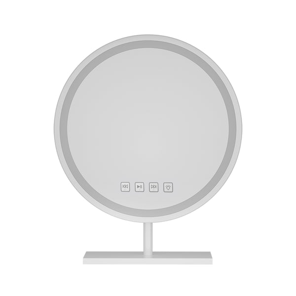 Embellir Makeup Mirror 40x40cm Hollywood Vanity with LED Light Tabletop Round Embellir