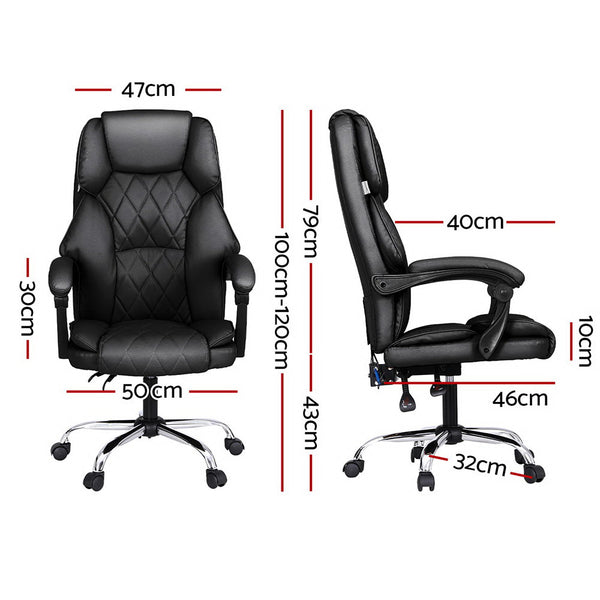 Artiss Massage Office Chair Computer Chairs High Back Artiss