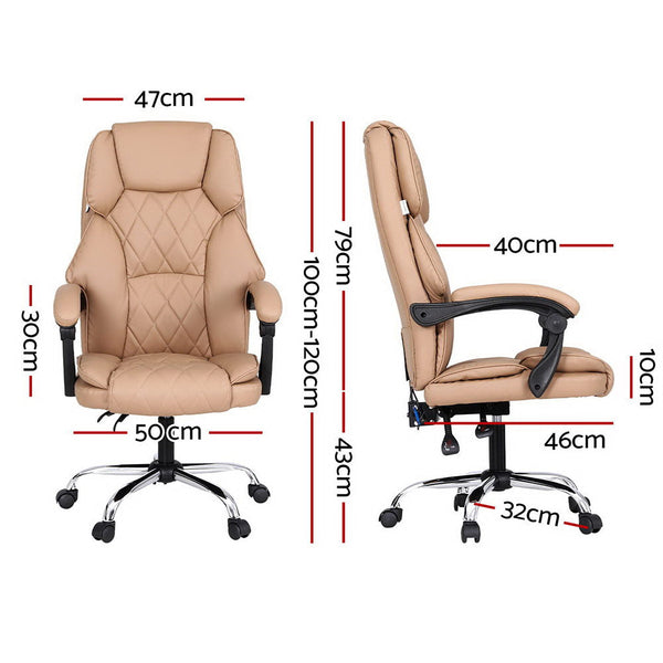 Artiss Massage Office Chair Computer Chairs High Back Artiss