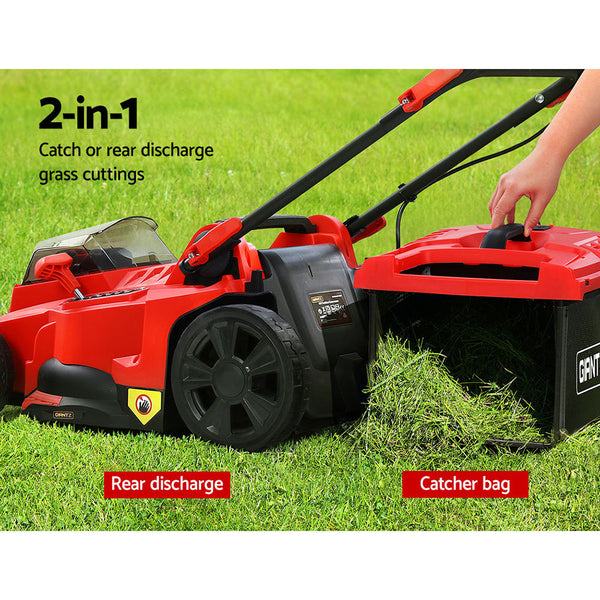 Giantz Lawn Mower 37cm Cutting Width Cordless 40V Electric Lawnmower Giantz