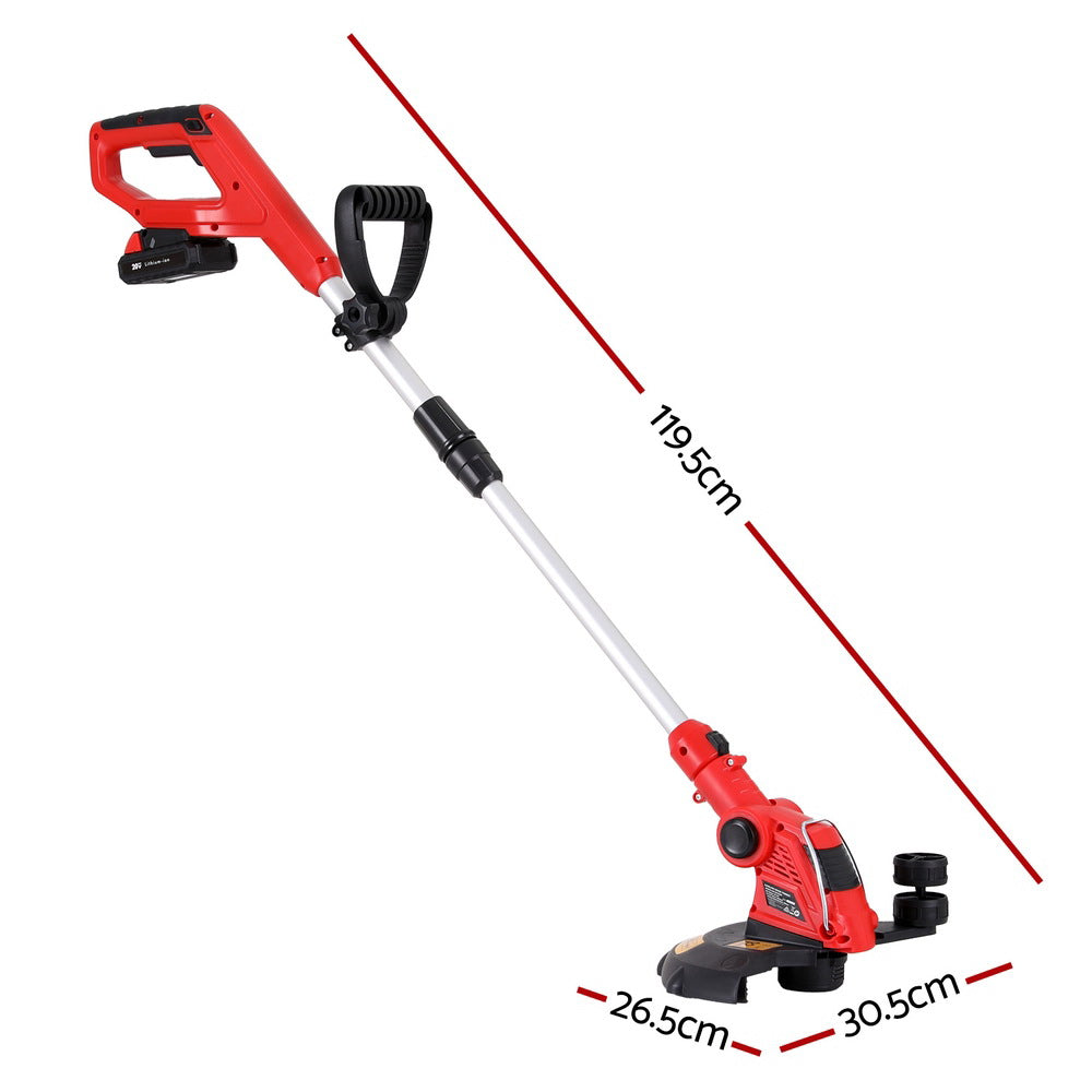 Giantz 20V Cordless Line Trimmer Lawn Whipper Grass Snipper Giantz