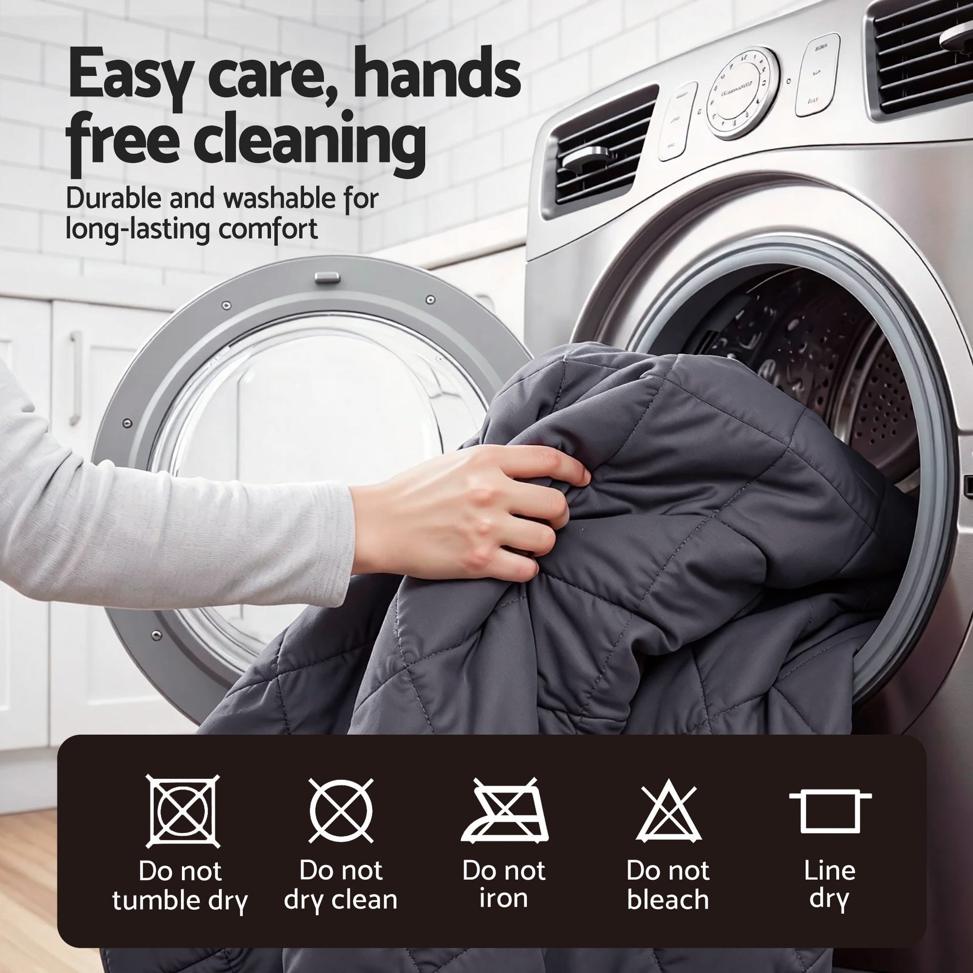 Giselle Water-Resistant Mattress Protector Microfiber 35cm 360° Fit Single Awezingly