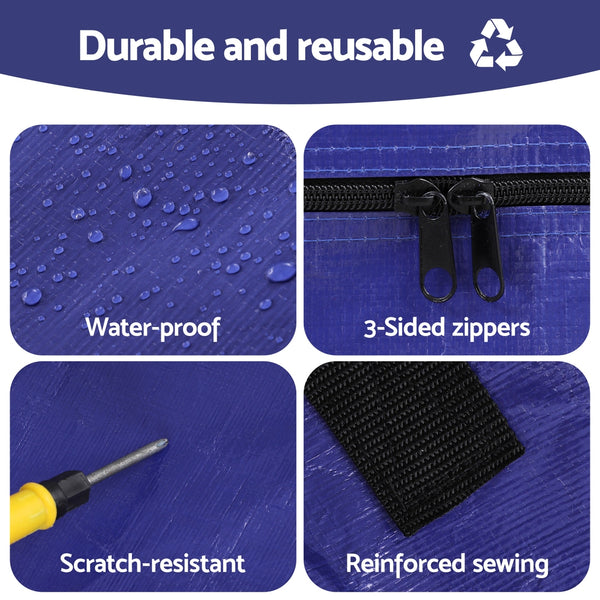 Atirss Mattress Bag Easy Moving Waterproof Storage Dust Cover Protector Double Awezingly