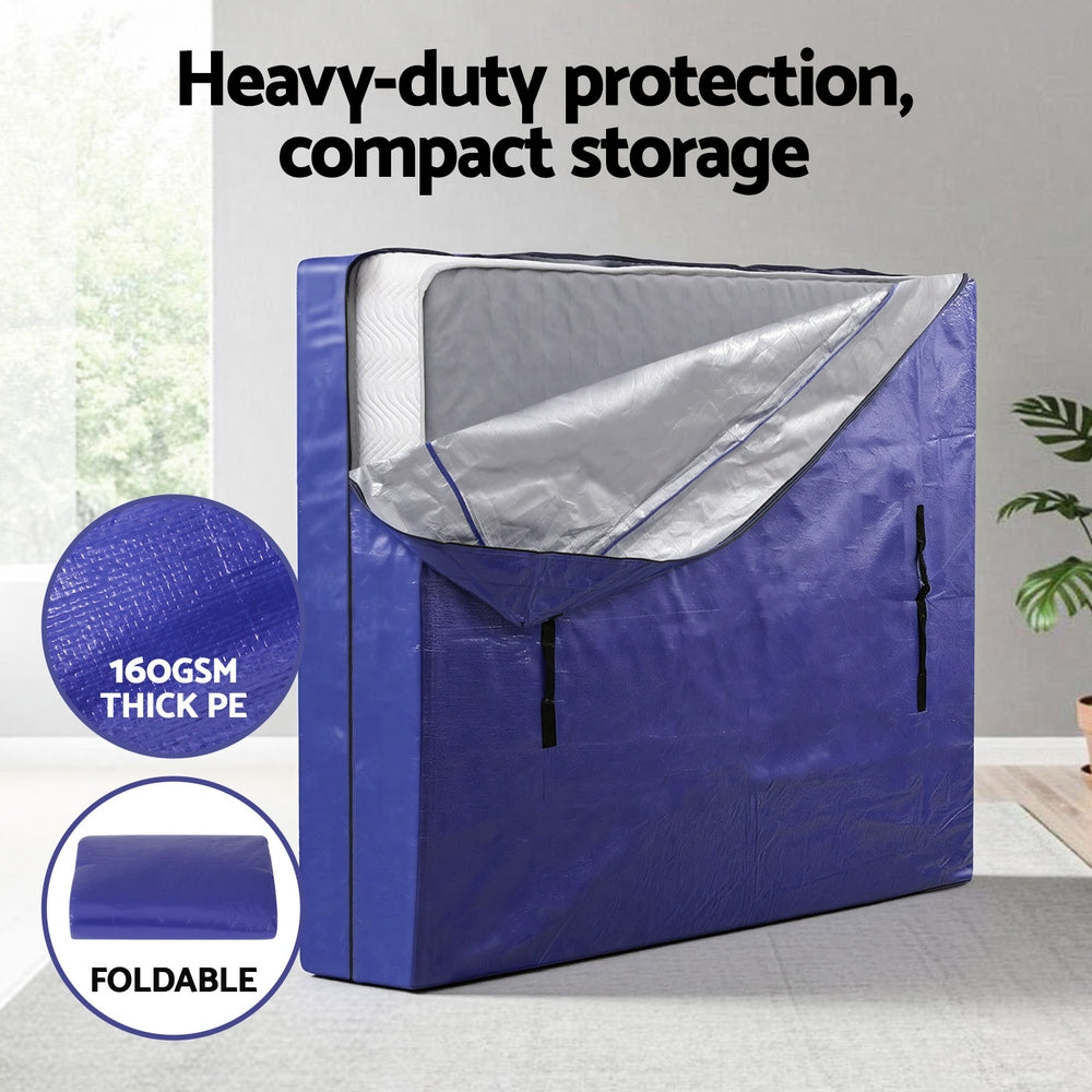 Atirss Mattress Bag Easy Moving Waterproof Storage Dust Cover Protector Queen Awezingly