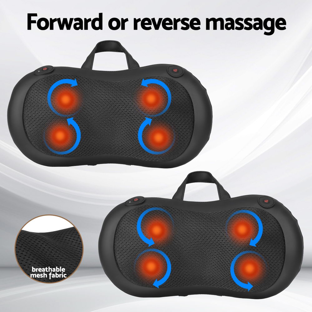 Livemor Neck Massager With Heat Kneading Back Massager Awezingly