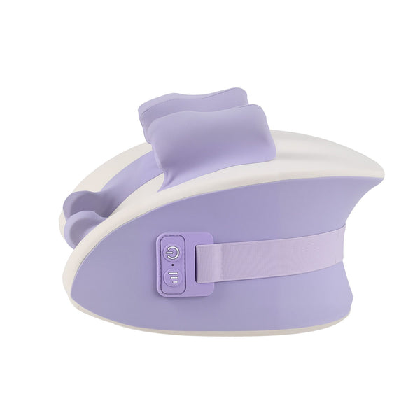 Livemor Neck & Shoulder Massage Pillow with Heat, Cordless 4D Kneading Massager for Home & Office Awezingly