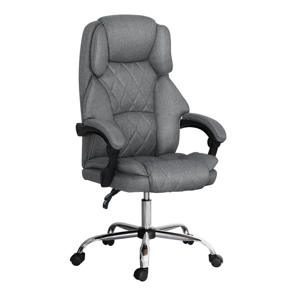 Artiss Executive Office Chair Recliner Grey Artiss
