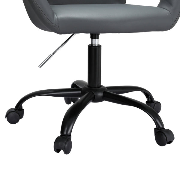 Artiss Office Chair Mid Back Grey Artiss