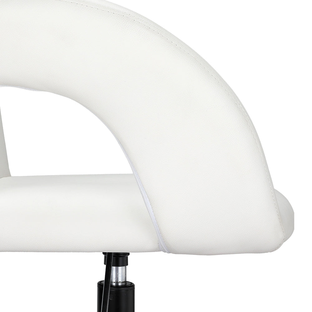 Artiss Office Chair Mid Back White Artiss