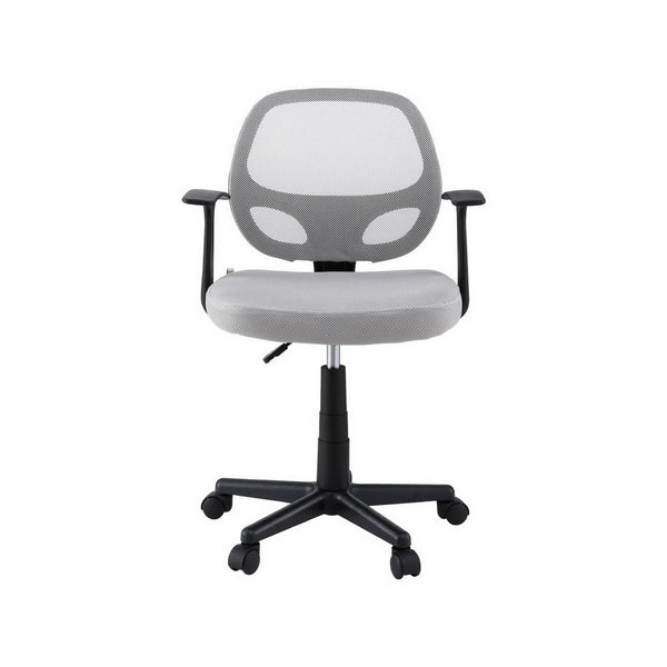 Artiss Mesh Office Chair Computer Gaming Desk Chairs Work Study Mid Back Grey Artiss