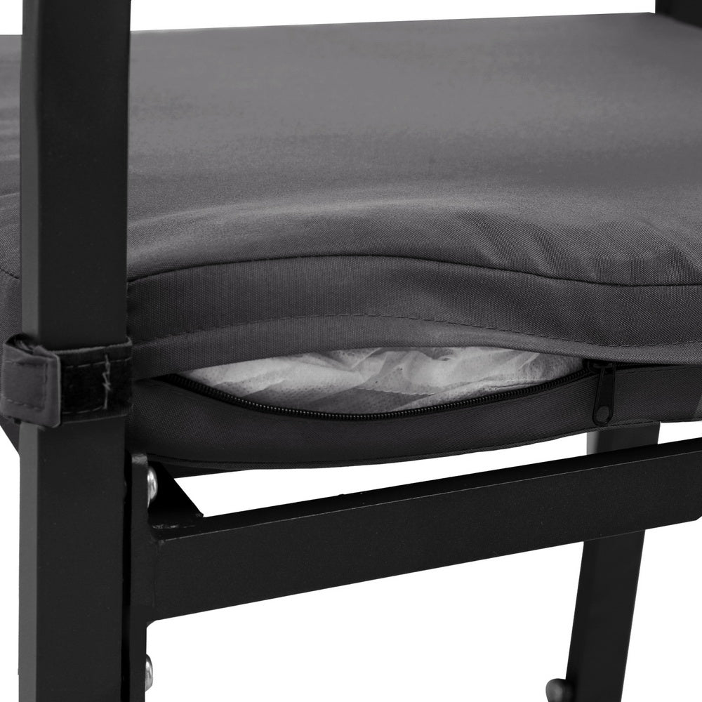 Gardeon Outdoor Bar Set 5-Piece Patio Dining Chairs Aluminium Table Stools Gardeon