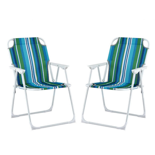 Gardeon Outdoor Chairs Folding Camping Chair Steel Portable Patio Furniture Awezingly