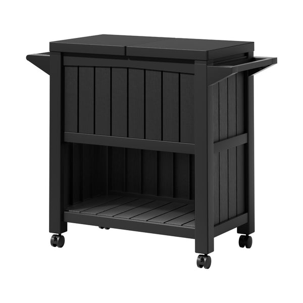 Gardeon Outdoor Storage Cabinet Box 80L Ice Bucket Cooler Rolling Serving Cart Kitchen Trolley Does Not Apply