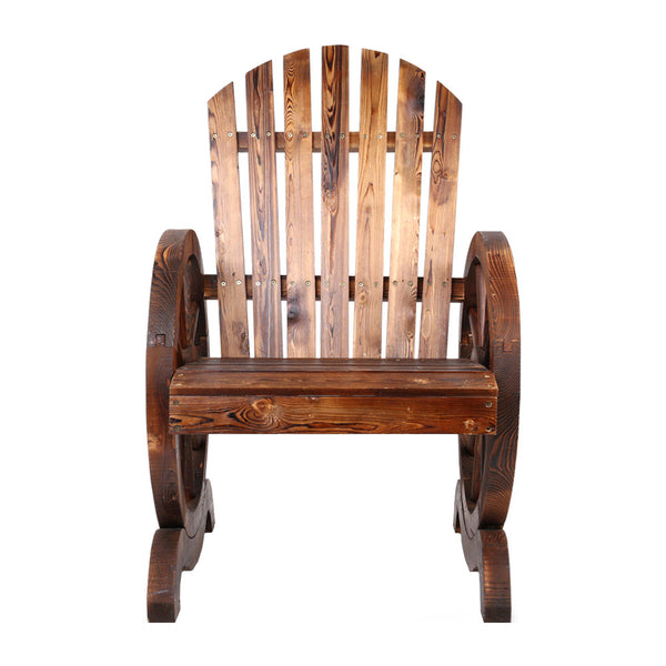 Gardeon Wooden Wagon Chair Outdoor Gardeon