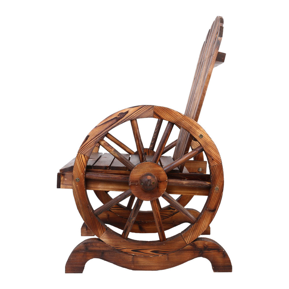 Gardeon Wooden Wagon Chair Outdoor Gardeon
