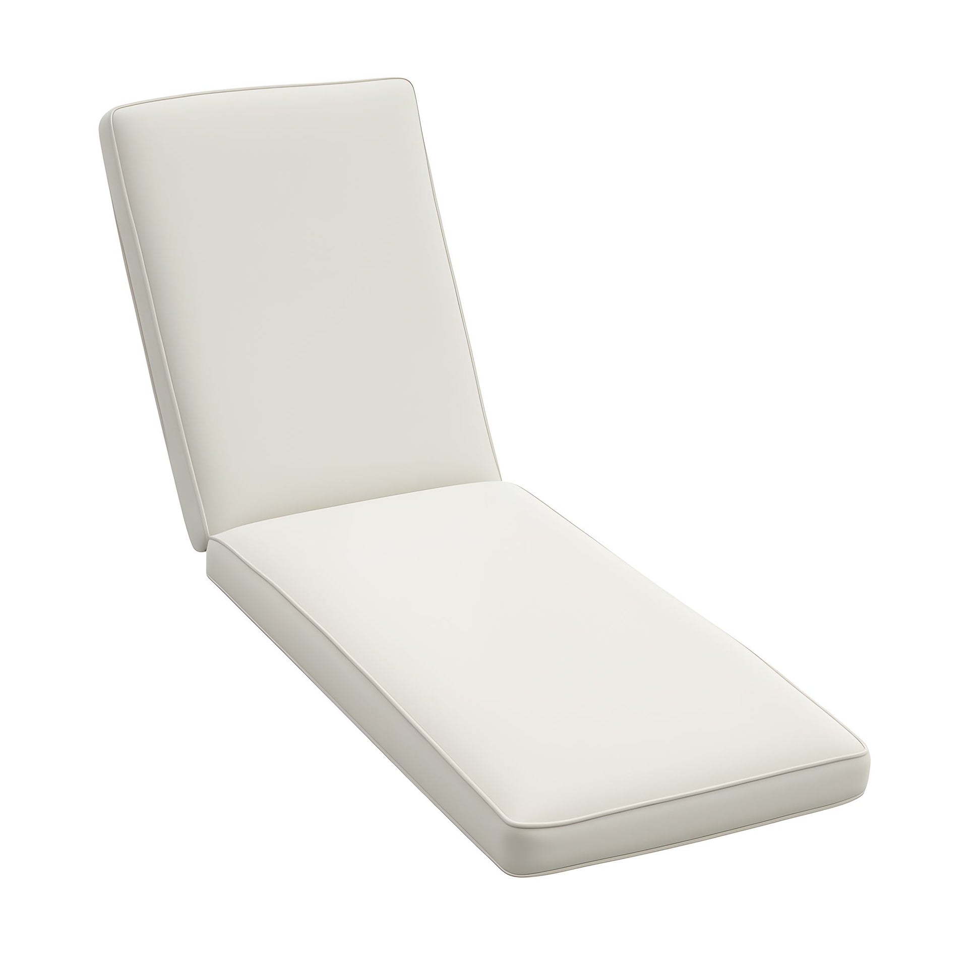 Gardeon Outdoor Chaise Lounge Cushion Lounge Chair Pad Sunbed Mattress Beige Awezingly