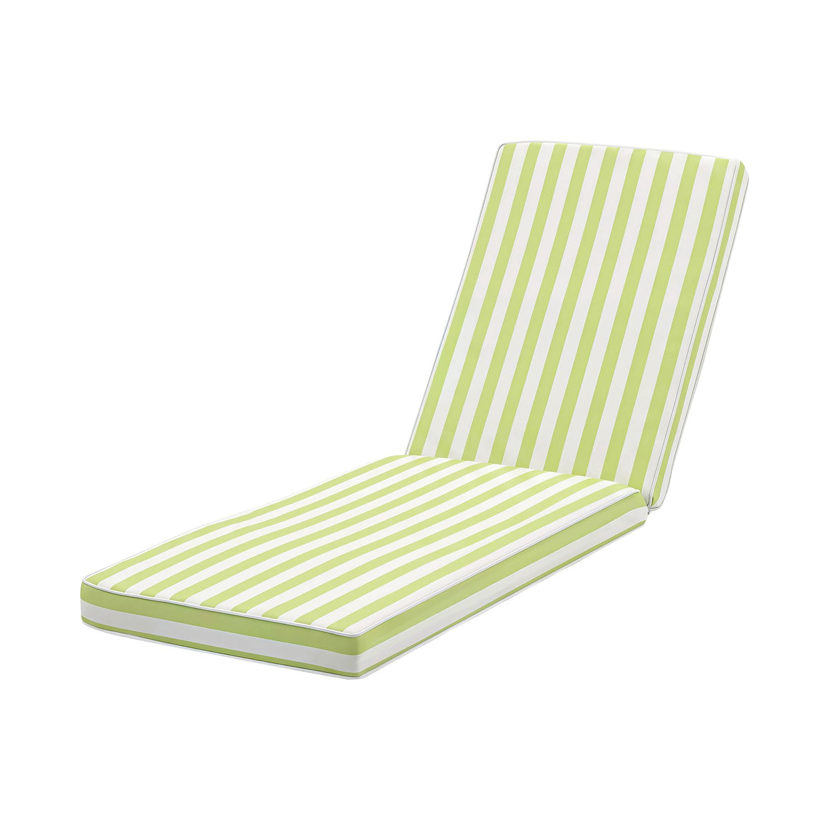 Gardeon Outdoor Chaise Lounge Cushion Lounge Chair Pad Sunbed Mattress Green Awezingly