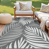 Gardeon Outdoor Rugs 152x244cm Large Carpet Reversible Area Mat PP Dual-Sided Patio Rug Leaf