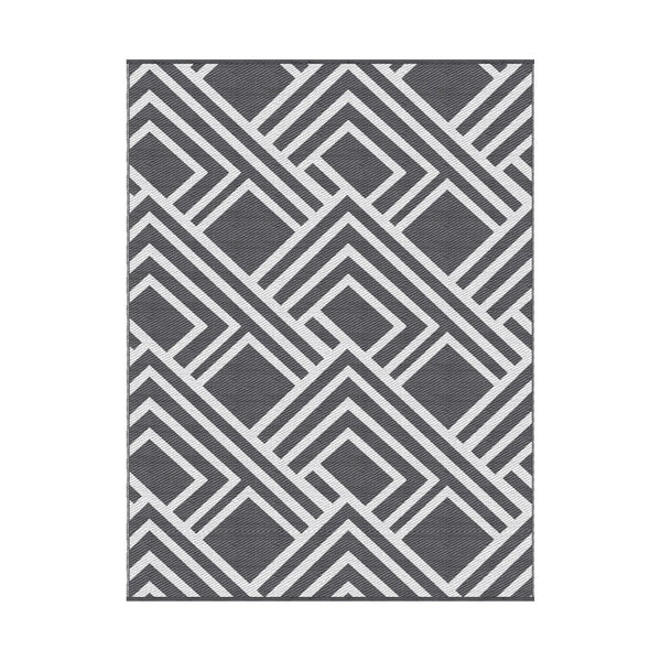Gardeon Outdoor Rugs 274x366cm Reversible PP Dual-Sided Area Mat Large Carpet Patio Rug Grey Awezingly