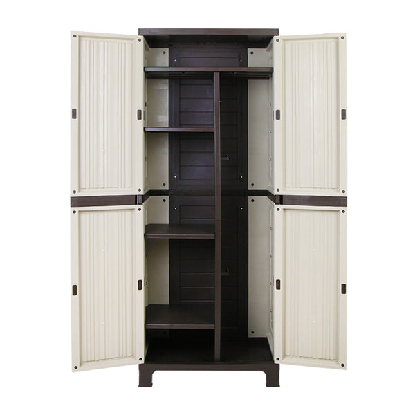 Gardeon Outdoor Storage Cabinet Lockable Cupboard Garage 173cm Gardeon