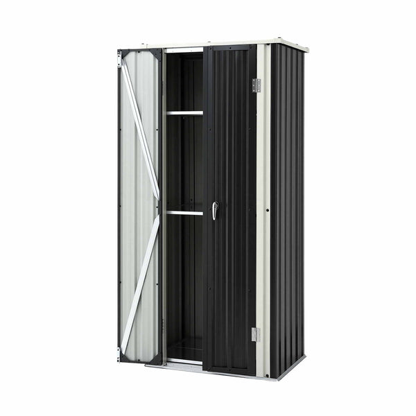 Gardeon Outdoor Storage Cabinet Garden Shed Tool Lockable Cupboard Steel Adjustable Shelves Gardeon