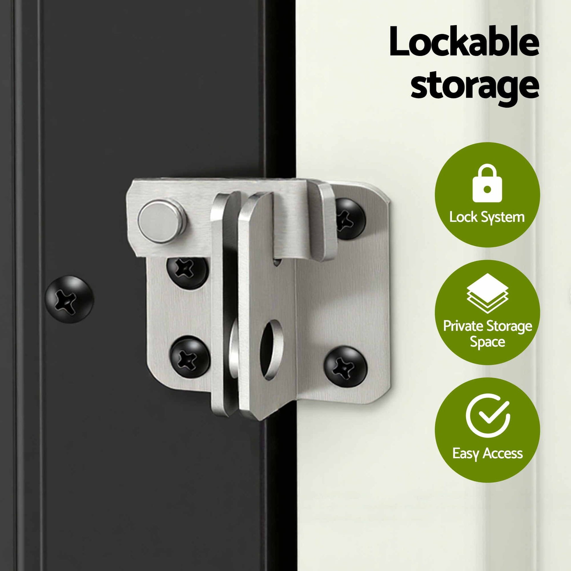 Gardeon Outdoor Storage Cabinet Garden Shed Steel Tool Lockable Cupboard Adjustable Shelves Gardeon